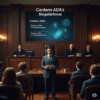 $legaldefense Cardano ADA Handle $legaldefense in a courtroom setting showing a star lawyer pleading his case.