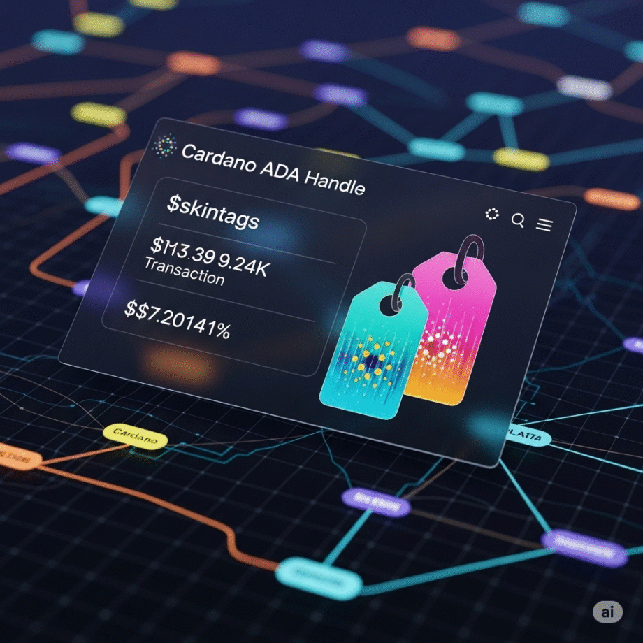 $skintags Cardano ADA Handle $skintags