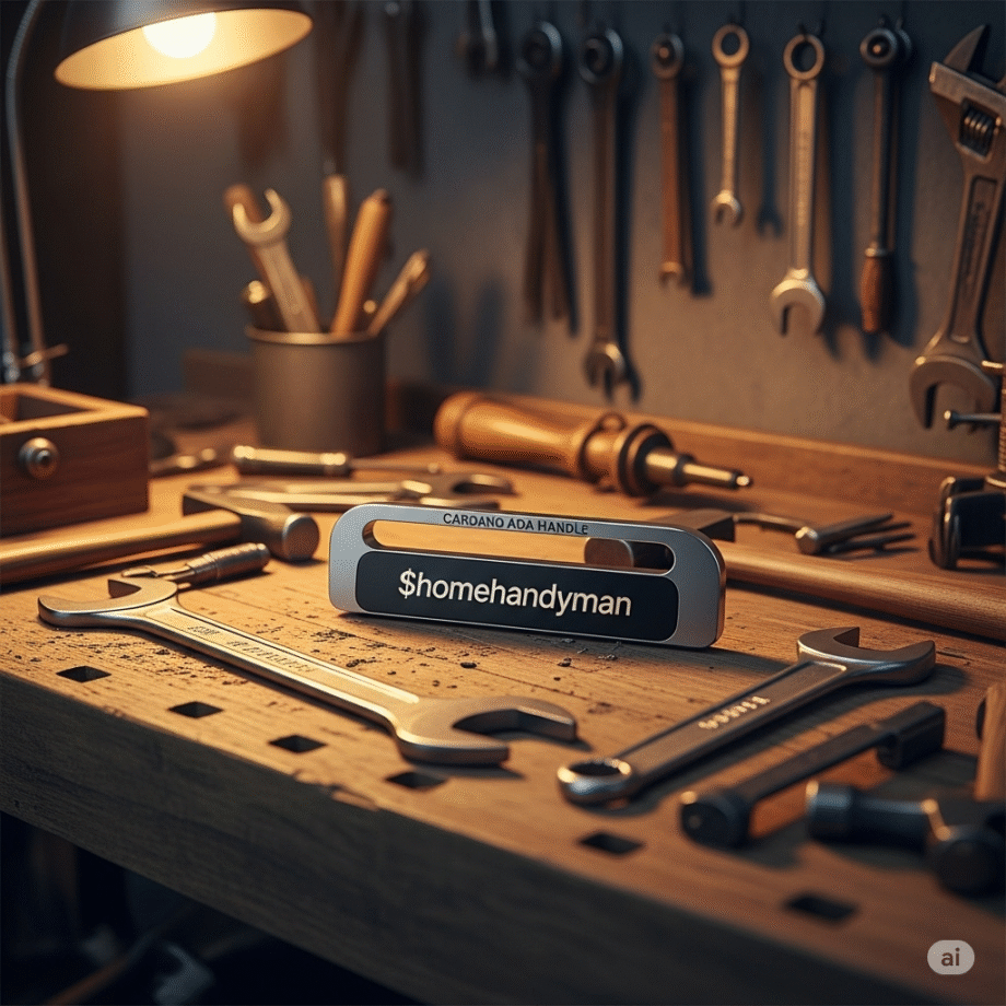 $homehandyman Cardano ADA Handle $homehandyman