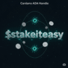 $stakeiteasy Cardano ADA Handle $stakeiteasy