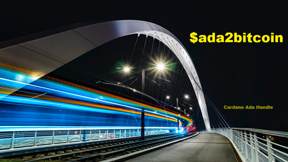 Premium Cardano Ada Handle $ada2bitcoin for Sale Premium Cardano Ada Handle $ada2bitcoin for Sale
