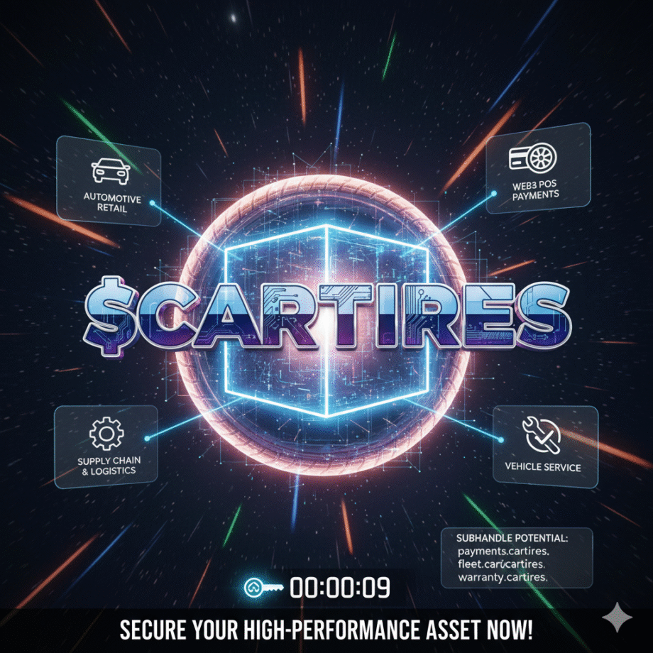 Premium Cardano Ada Handle $cartires for Sale Premium Cardano Ada Handle $cartires for Sale