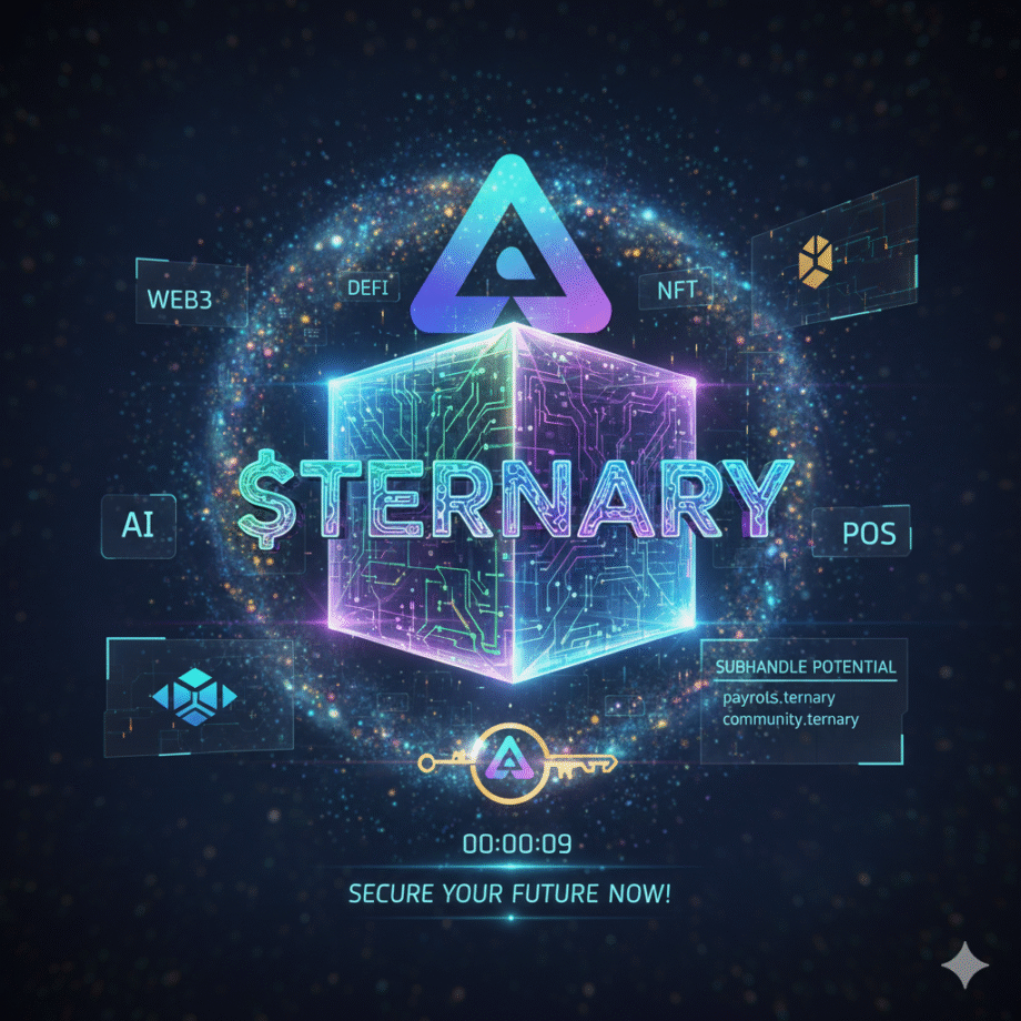 Premium Cardano Ada Handle $ternary for Sale Premium Cardano Ada Handle $ternary for Sale