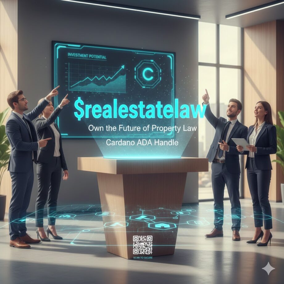 Premium Cardano Ada Handle $realestatelaw for Sale