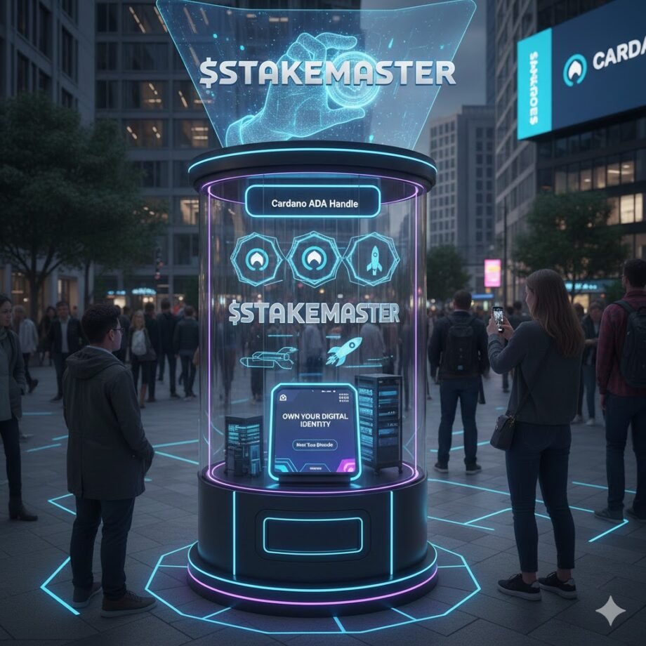 Premium Cardano Ada Handle $stakemaster for Sale